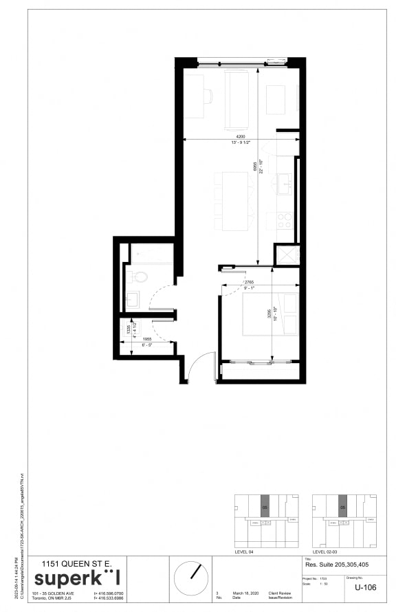 Floor Plan  a floor plan of a house with a asymmetrical floor plan