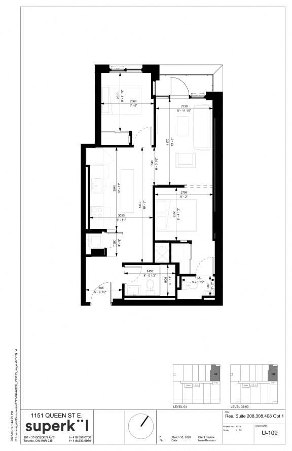 floor plan of the upper level of the house