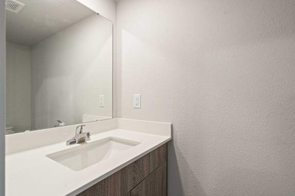 First floor half bath