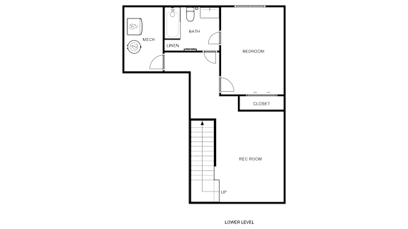 2D Line Drawing - Basement