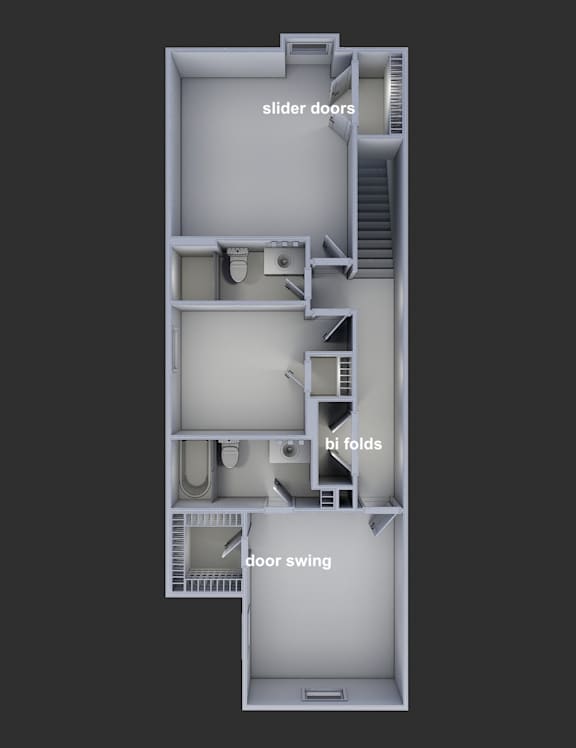 3D Rendering - 2nd Floor
