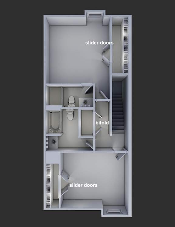 3D Rendering - 2nd Floor