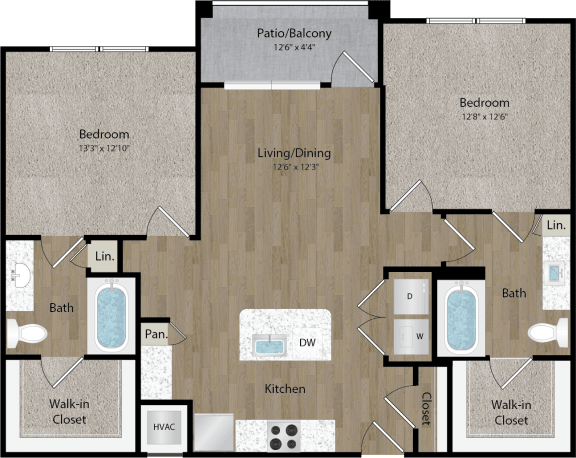 Floor Plan  bedroom floor plan | the mansions on the park