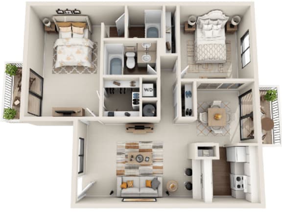 a floor plan of the acadia
