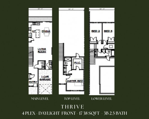 The Blazingstar Floorplan - 1738 SqFt at Thrive at Green Mountain, Camas, WA, 98607