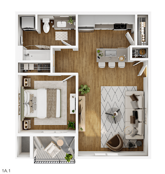 1, 2 & 3 Bedroom Apartments in Vancouver, WA | Ellison Ridge