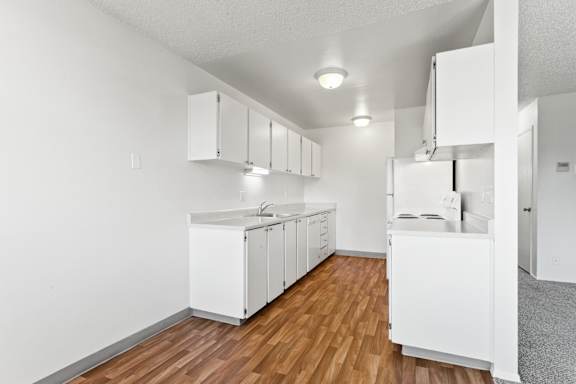 Renovated Kitchen at Garden Villa Apartments, Portland, 97266