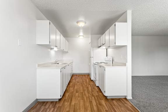 Spacious Kitchen at Garden Villa Apartments, Portland
