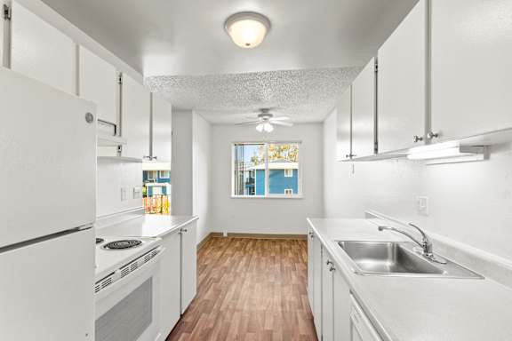 Family Kitchen at Garden Villa Apartments, Portland, OR