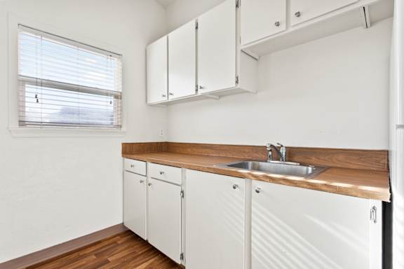 Contemporary Kitchen Space at Garden Villa Apartments, Portland, 97266