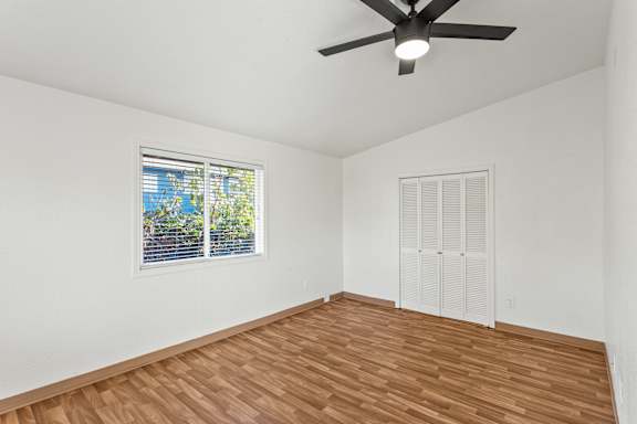 Bright Empty Room at Garden Villa Apartments, Portland