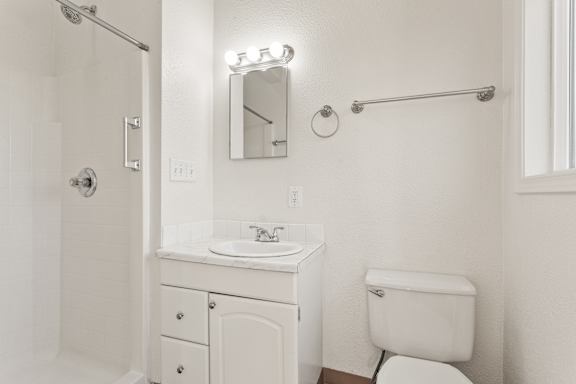 Contemporary Bathroom Design at Garden Villa Apartments, Portland, Oregon