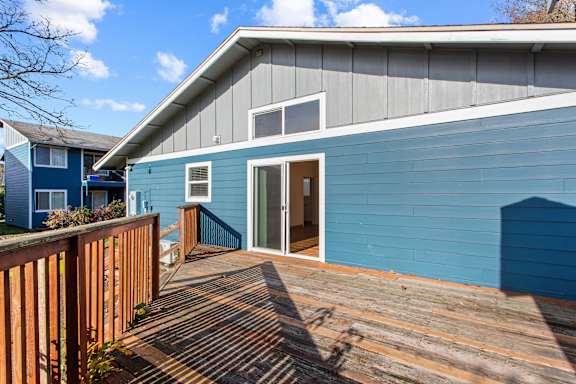 Balcony Entrance at Garden Villa Apartments, Portland, OR, 97266