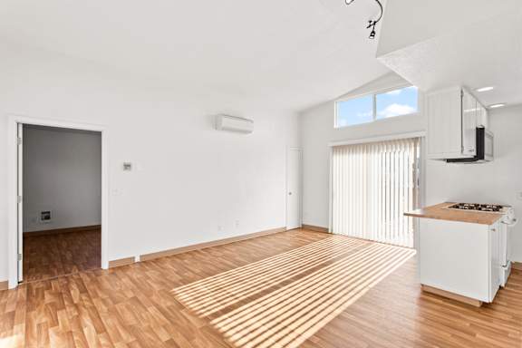 Elegant Interior With Wooden Flooring And Window at Garden Villa Apartments, Portland, 97266