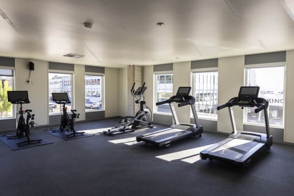 the gym in our new building at Moraine, Tacoma, Washington