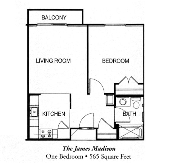 floor plan of the floor plan for studio apartment