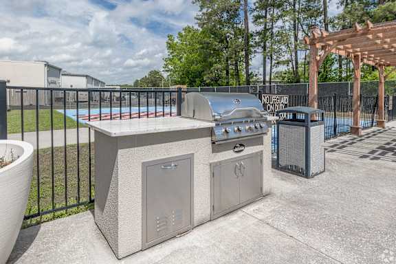 Outdoor Grill Station at Brandywine Townhomes, Goose Creek South Carolina
