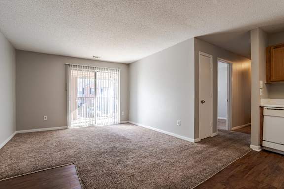 Carpeted Living Area at Brookside Pointe Apartments, Travelers Rest, 29690
