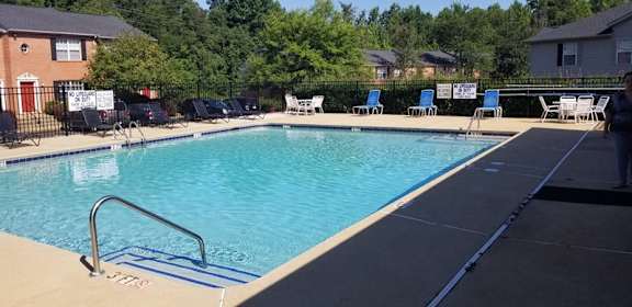 Sparkling Pool at Brookside Pointe Apartments, Travelers Rest, SC