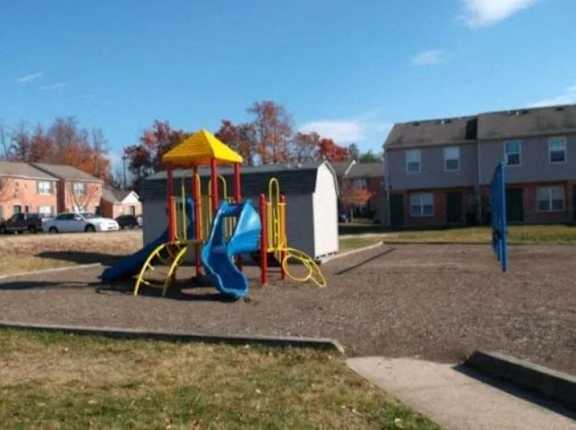 A playground at Crescent Pointe Townhomes, Stafford, 22554