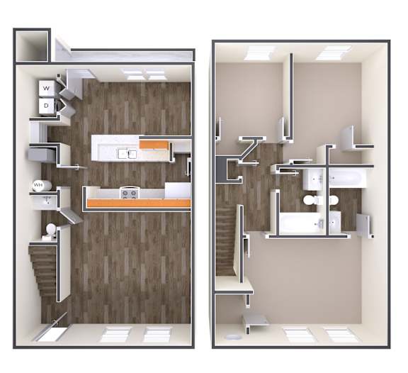 A bathroom with a toilet, sink, and mirror.