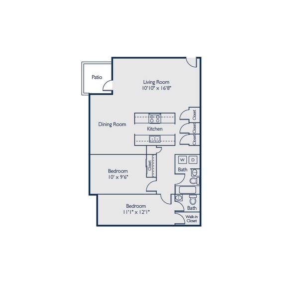 Floor Plans of Gates at Summerville in Summerville, SC