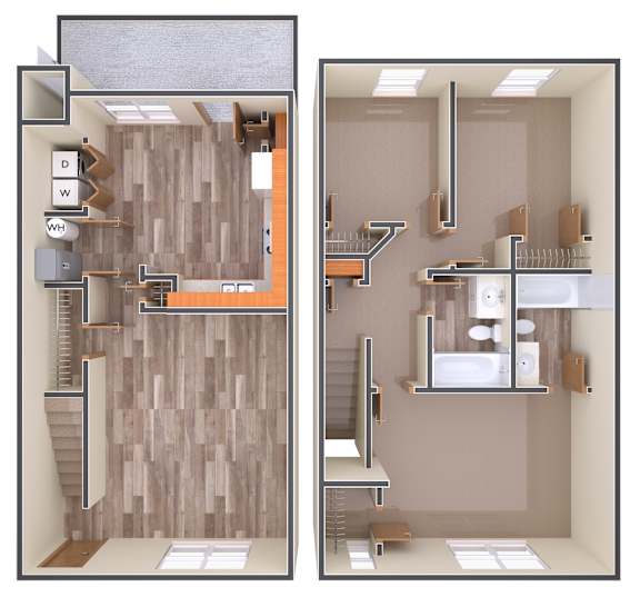 3 Beds 2 Baths at The Village at England Run, Fredericksburg, VA