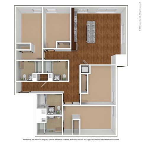a drawing of a floor plan of a house at Bluestone Lofts, Minnesota, 55803