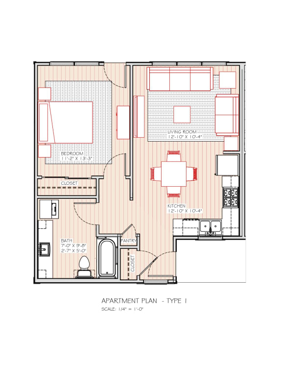 Floor Plan  floor plan of the upper level of the third floor