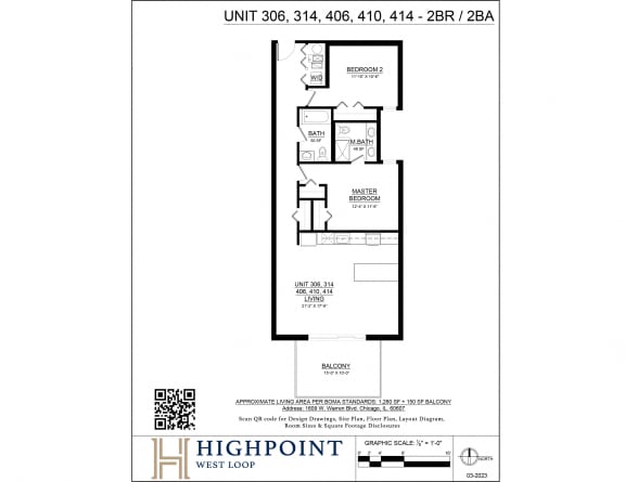 the floor plan of the highpoint floor plan apartment