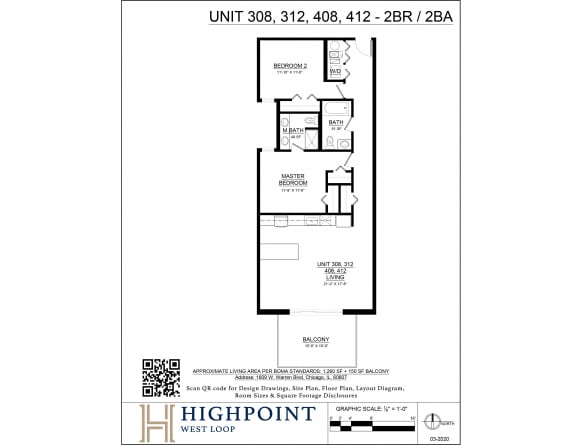 the floor plan of the highpoint plan atrium