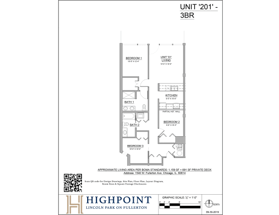 the floor plan of unit 2027 br