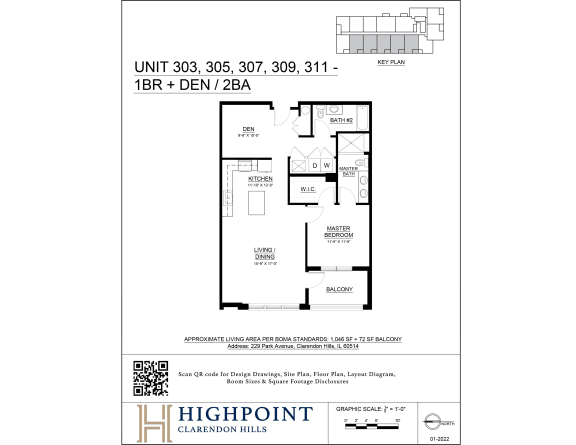 Floor Plan  the floor plan of the condo