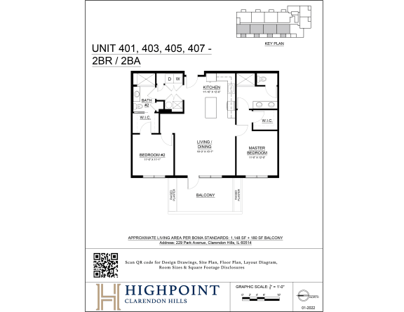 the floor plan of the condo