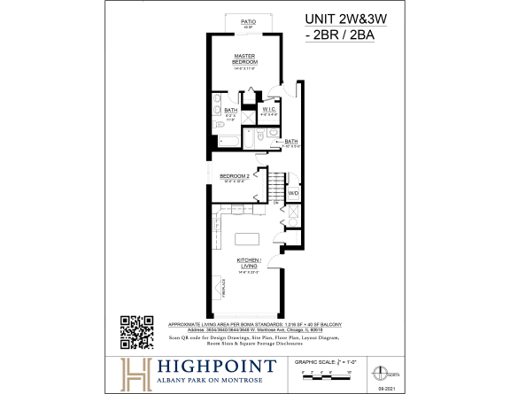 the floor plan of unit zyzymanski 23rd beta