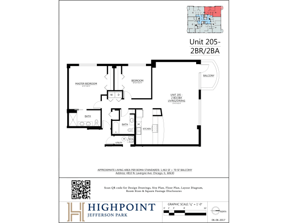 the floor plan of the residence