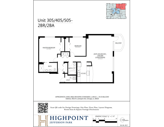the floor plan of the apartment