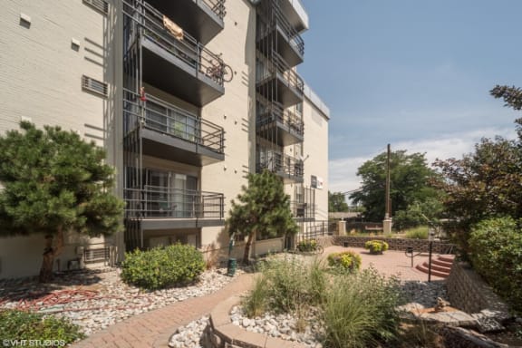 Large balconies