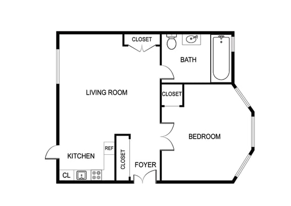 Medium One Bedroom