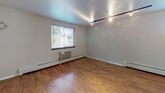 Large windows in the living area
