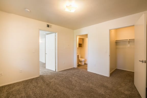 Bedroom with private bathroom