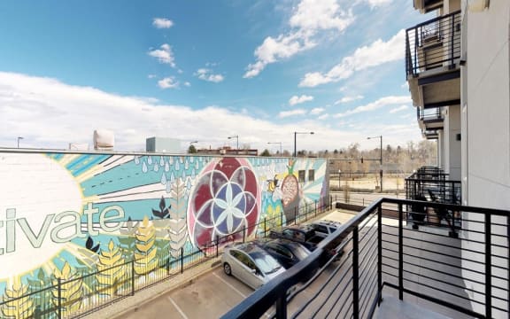 Spacious balconies