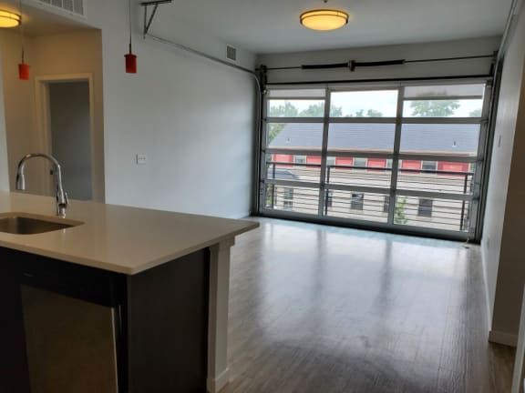 Massive interior windows/garage doors