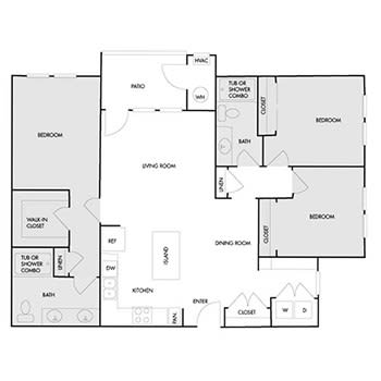 the blueprint of this floor plan is provided for illustration purposes only