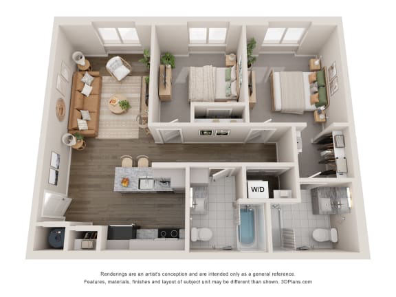 2 bed 2 bath at Agave House Apartments, Casa Grande, 85122