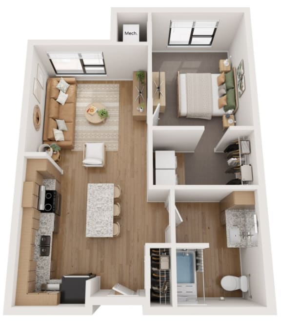 a floor plan image of the ranch at shadow lake in houston, tx