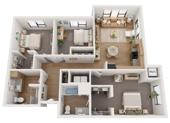 arbor_court_affordable_apartment_three_bedroom_st_louis_park_minnesota