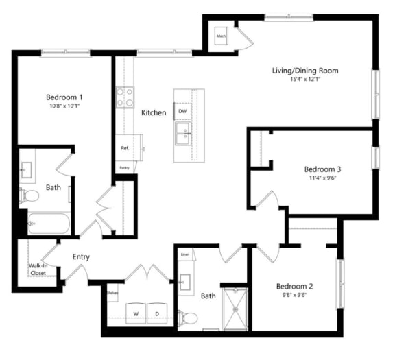 arbor_court_affordable_apartment_three_bedroom_st_louis_park_minnesota