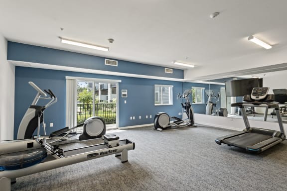 the gym at EastGate Apartments, Rochester, MN, 55904