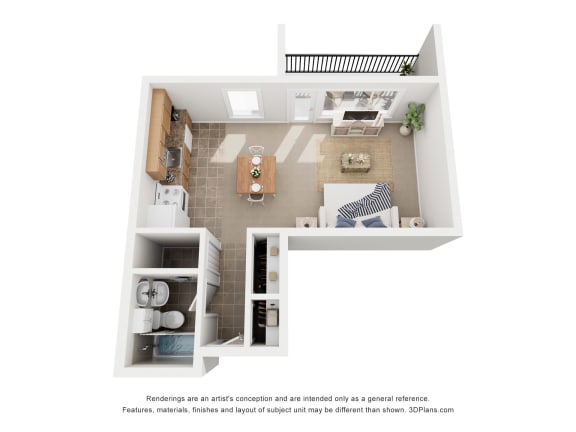 Humboldt Efficiency floor plan